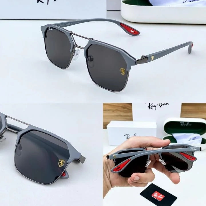 RB Luxury 04 GREY BLACK Sunglasses